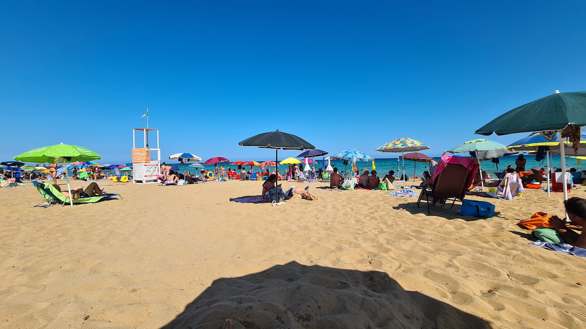 Beach of Lido di Noto, Eloro District