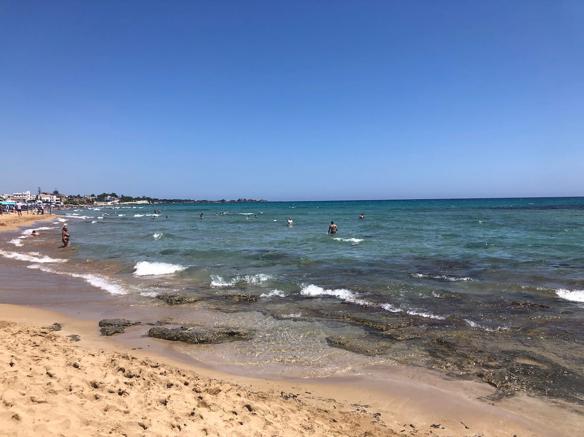 Beach of Lido di Noto, Eloro District