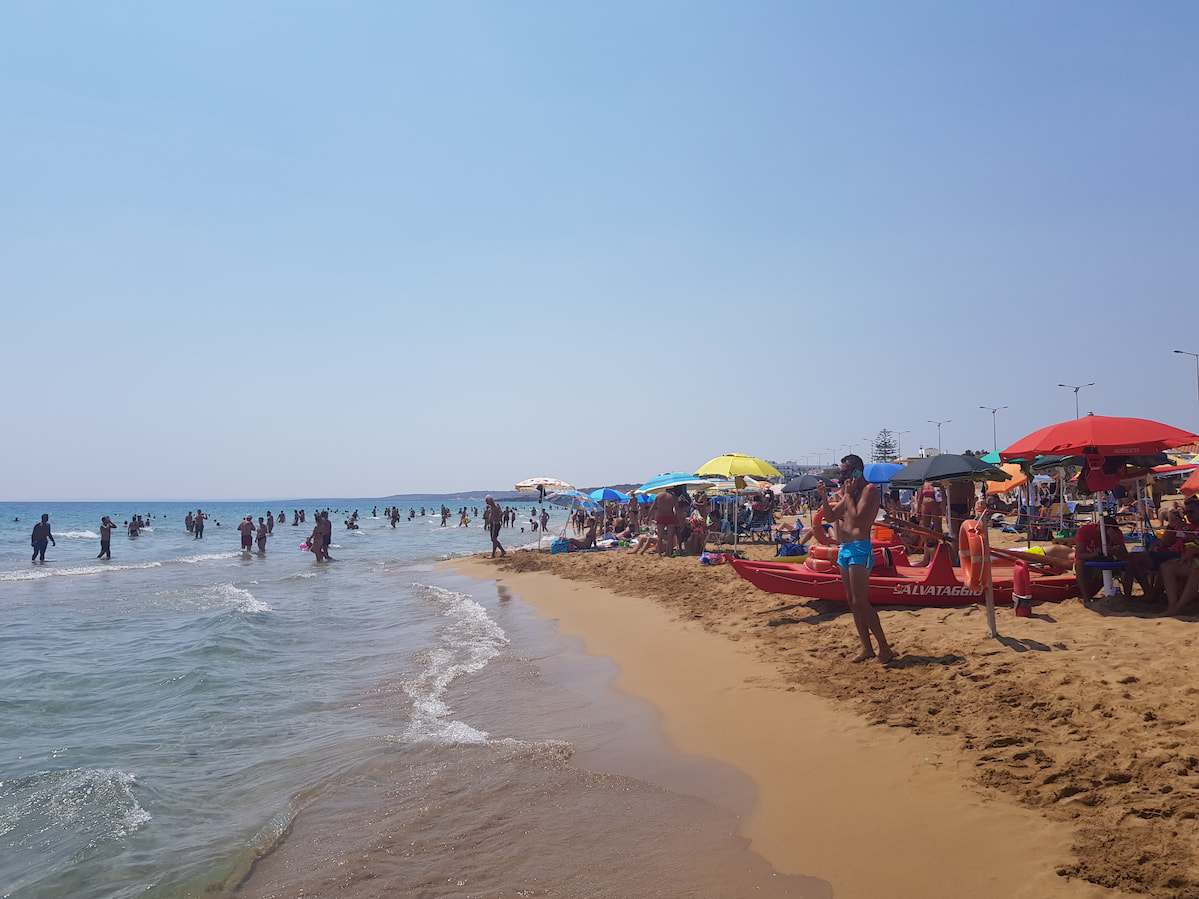 Beach of Lido di Noto, Eloro District