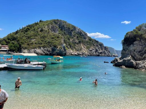 Paleokastritsa Beach, Corfu