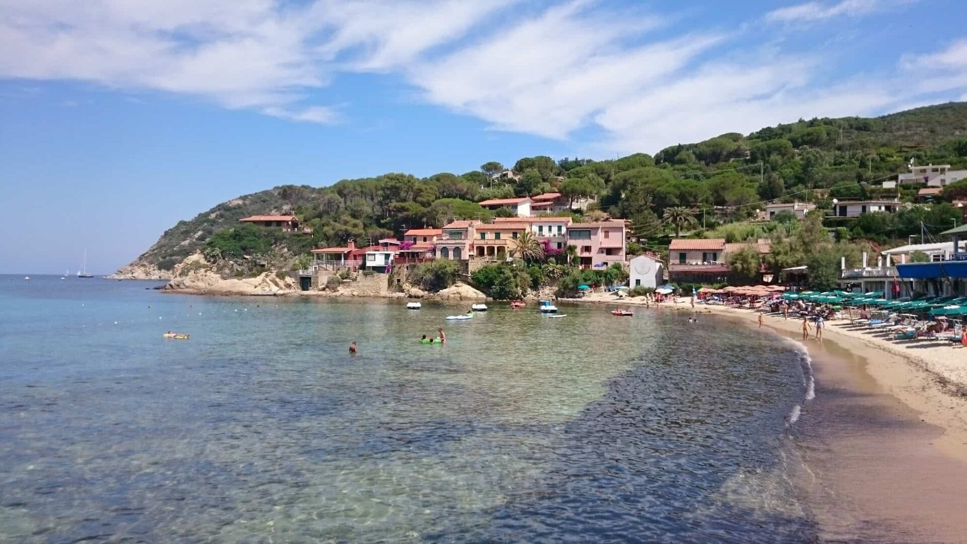 Biodola Beach, Elba Island