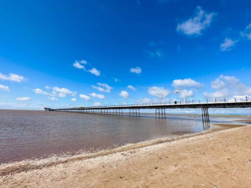 Southport Beach, North West England