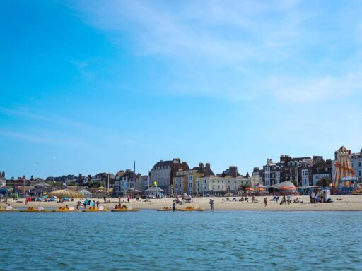 Weymouth Beach, Dorset, South UK