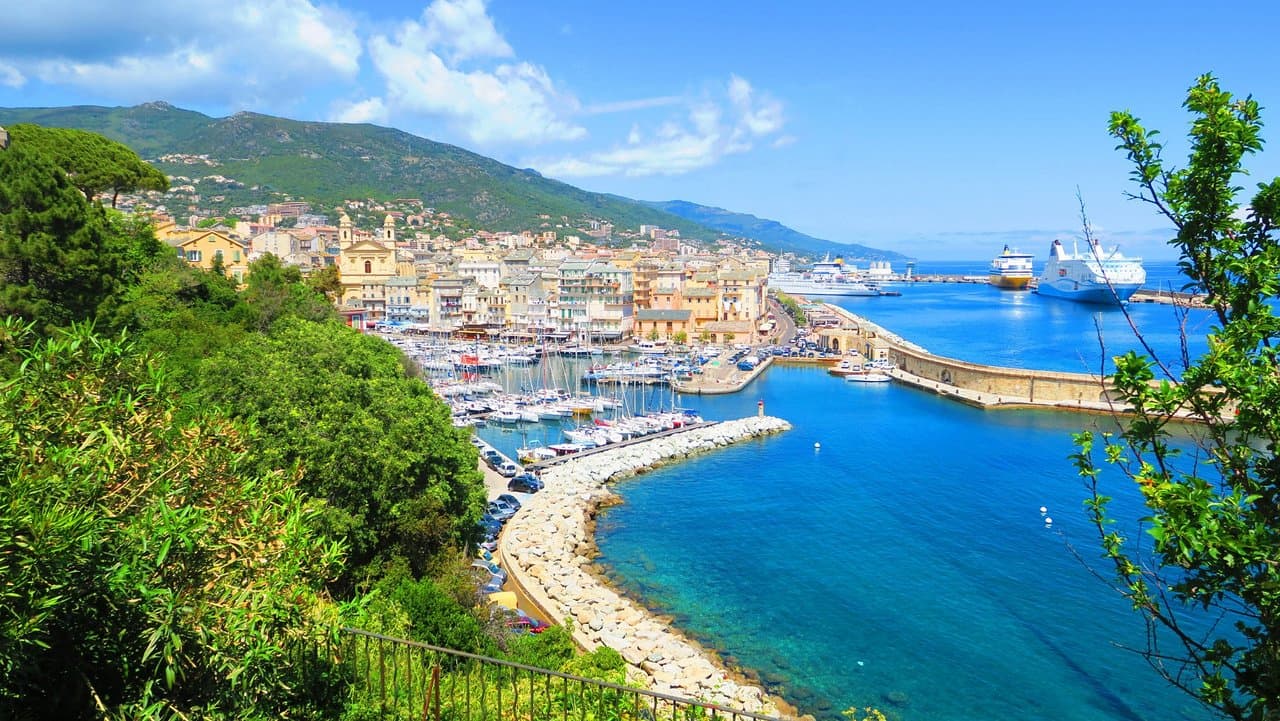 Beach in Bastia