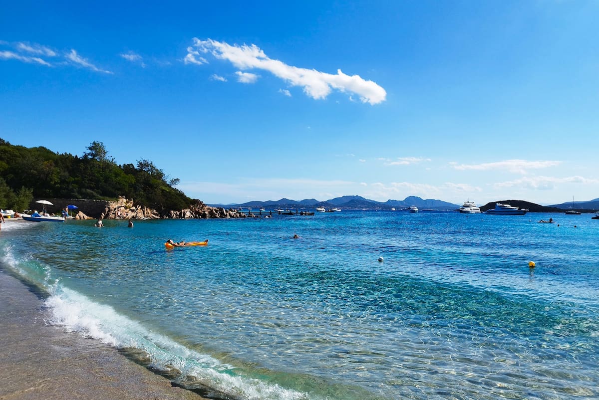 Capriccioli Beach, Italy