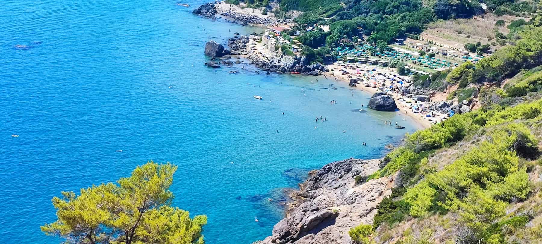 Cala del Marchese Beach, Talamone