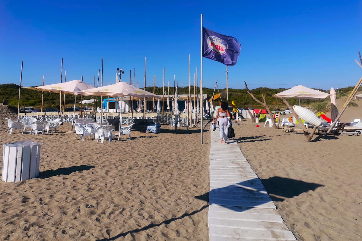 Castel Fusano Beach, Italy