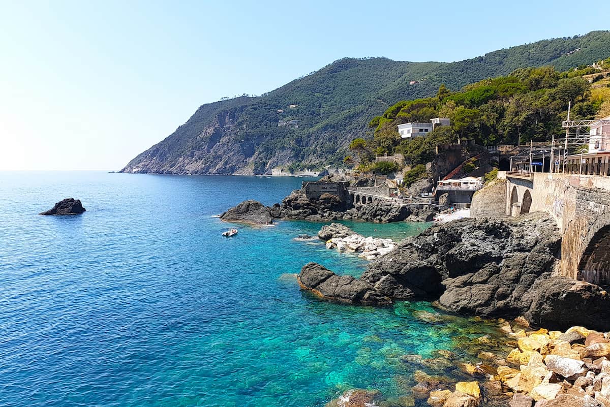 Framura Train Station Beach, Italy
