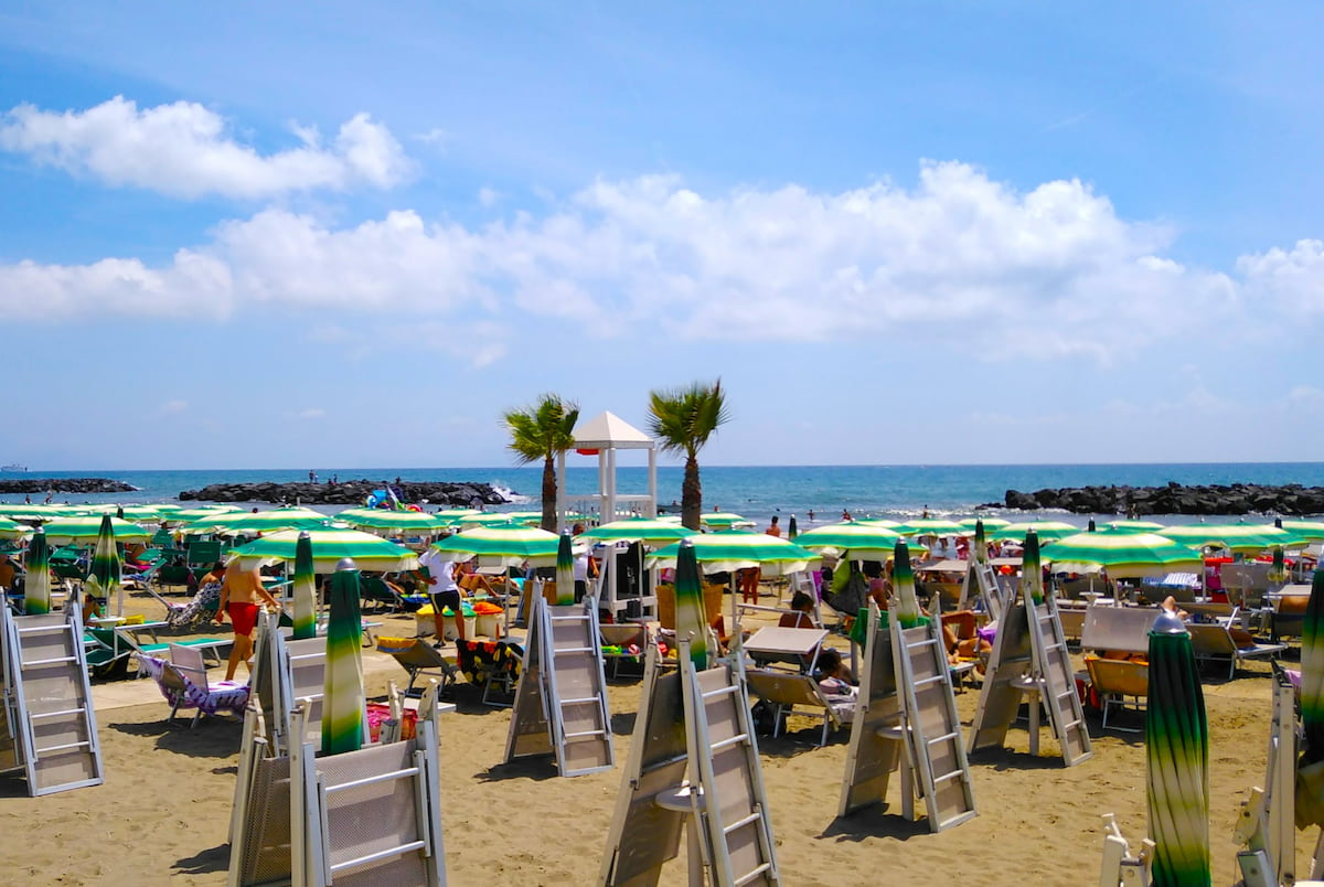Lungolago Bacoli Beach, Italy