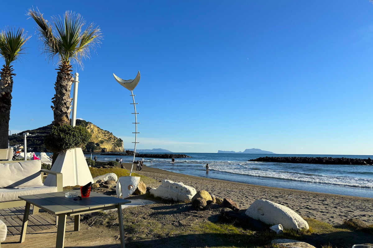 Lungolago Bacoli Beach, Italy