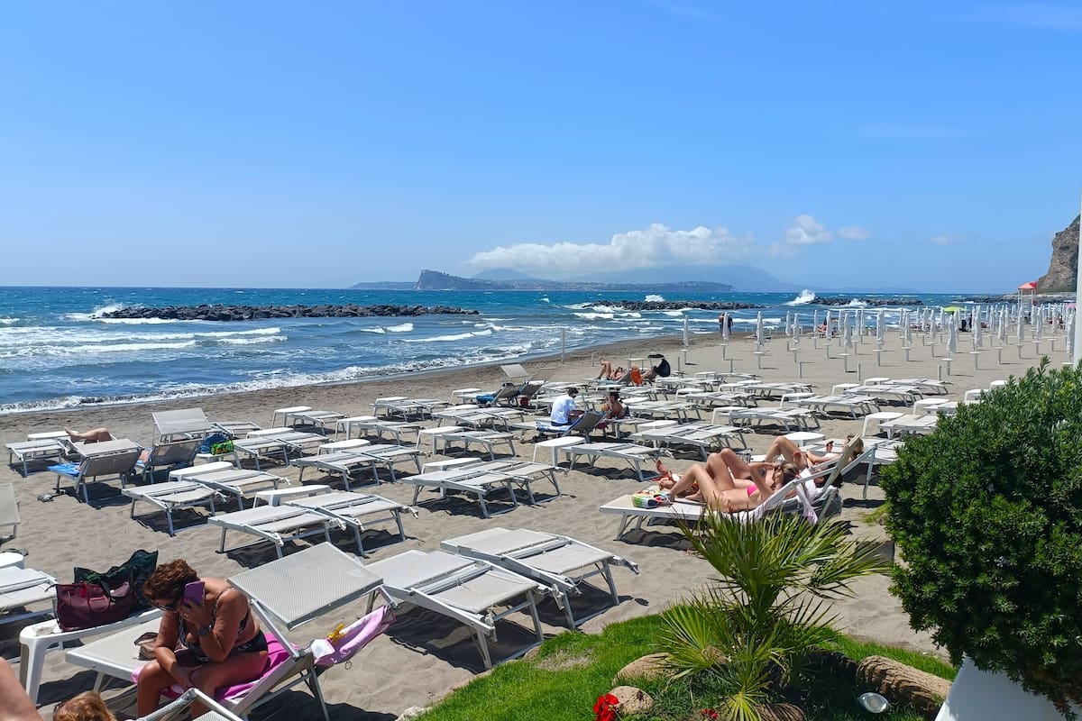 Lungolago Bacoli Beach, Italy